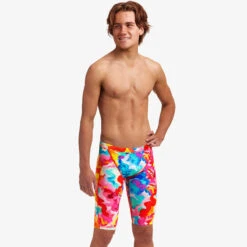 Funky Trunks - Messy Monet - Boys Training Jammers -Funky Trunks funky trunks messy monet boys training jammers 6