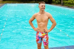 Funky Trunks - Messy Monet - Boys Training Jammers -Funky Trunks funky trunks messy monet boys training jammers 8