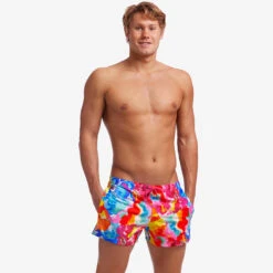 Funky Trunks - Messy Monet - Mens Shorty Shorts Short 8 Funky Trunks - Messy Monet - Mens Shorty Shorts Short -Funky Trunks funky trunks messy monet mens shorty shorts short 4