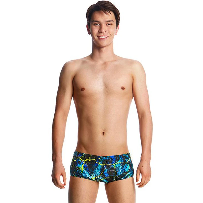 Funky Trunks - Midnight Marble Boys Classic Trunks 1 Funky Trunks - Midnight Marble Boys Classic Trunks