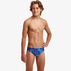 Funky Trunks - Mr Squiggle - Boys Classic Briefs 7 Funky Trunks - Mr Squiggle - Boys Classic Briefs -Funky Trunks funky trunks mr squiggle boys classic briefs 4