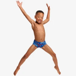 Funky Trunks - Mr Squiggle - Toddlers Boys Printed Trunks -Funky Trunks funky trunks mr squiggle toddlers boys printed trunks 5