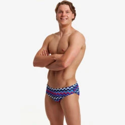 Funky Trunks - Nautical Mile - Mens Classic Briefs -Funky Trunks funky trunks nautical mile mens classic briefs 4