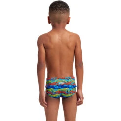 Funky Trunks - No Cheating - Toddler Boys Eco Printed Trunks 7 Funky Trunks - No Cheating - Toddler Boys Eco Printed Trunks -Funky Trunks funky trunks no cheating toddler boys eco printed trunks 3