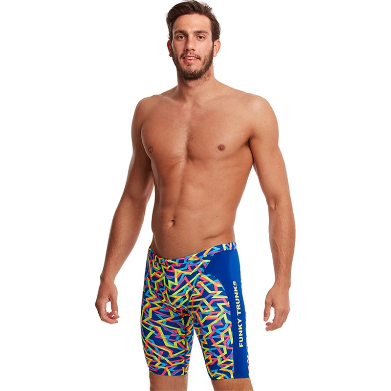Funky Trunks - Noodle Bar - Mens Training Jammers 1 Funky Trunks - Noodle Bar - Mens Training Jammers