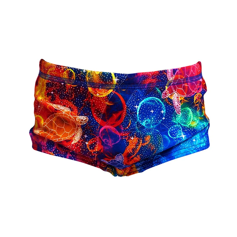 Funky Trunks - Ocean Galaxy - Toddler Boys Printed Trunks 2 Funky Trunks - Ocean Galaxy - Toddler Boys Printed Trunks - Image 2