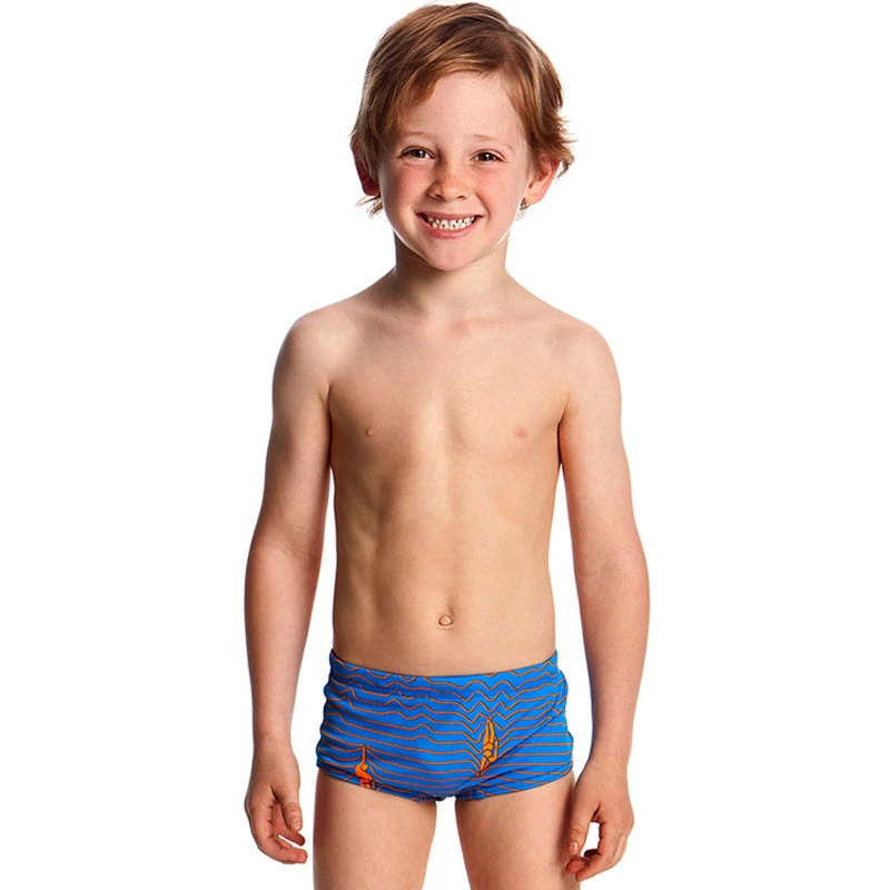Funky Trunks - Ocean Swim Toddler Boys Trunks 1 Funky Trunks - Ocean Swim Toddler Boys Trunks