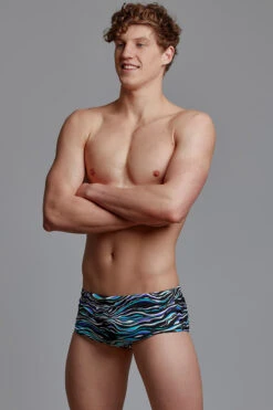 Funky Trunks - Oil Slick - Mens Eco Sidewinder Trunks -Funky Trunks funky trunks oil slick mens eco sidewinder trunks 4