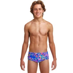Funky Trunks - Oiled Up - Boys Sidewinder Trunks