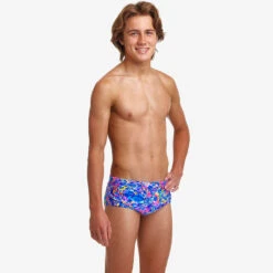 Funky Trunks - Oiled Up - Boys Sidewinder Trunks -Funky Trunks funky trunks oiled up boys sidewinder trunks 4