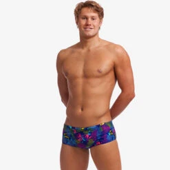 Funky Trunks - Oyster Saucy - Mens Sidewinder Trunks -Funky Trunks funky trunks oyster saucy mens sidewinder trunks 4