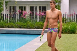 Funky Trunks - Packed Lunch - Mens Plain Front Trunks -Funky Trunks funky trunks packed lunch mens plain front trunks 6