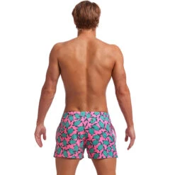 Funky Trunks - Paddling Pink - Mens Shorty Shorts Short -Funky Trunks funky trunks paddling pink mens shorty shorts short 3