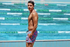 Funky Trunks - Paddling Pink - Mens Shorty Shorts Short -Funky Trunks funky trunks paddling pink mens shorty shorts short 5