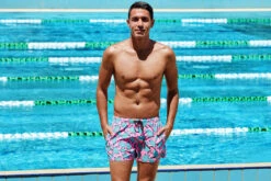 Funky Trunks - Paddling Pink - Mens Shorty Shorts Short -Funky Trunks funky trunks paddling pink mens shorty shorts short 6