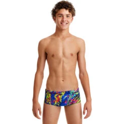 Funky Trunks - Paint Smash - Boys Sidewinder Trunks