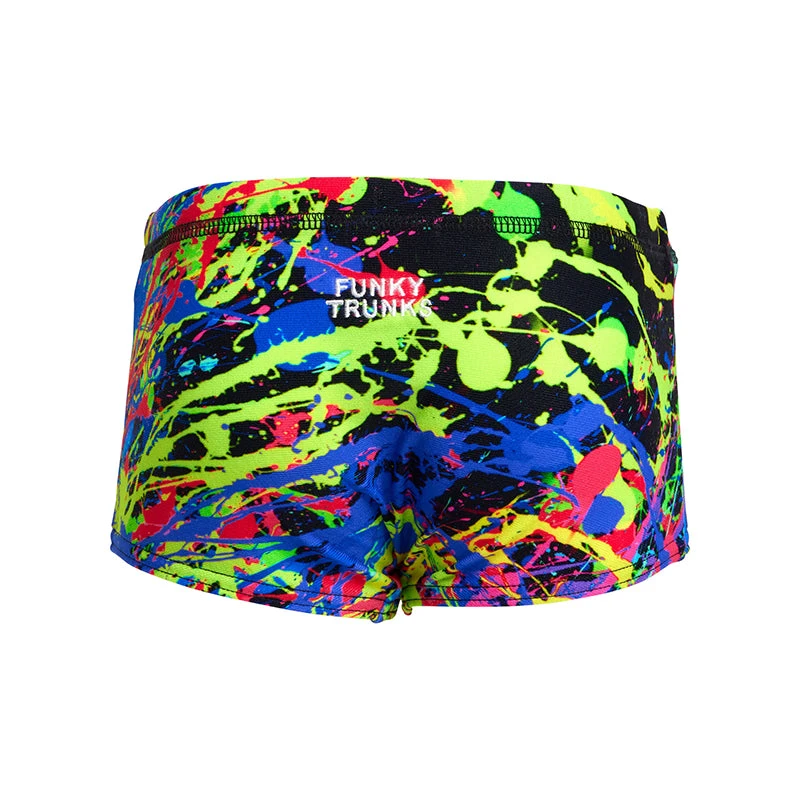 Funky Trunks - Paint Smash - Toddler Boys Printed Trunks 3 Funky Trunks - Paint Smash - Toddler Boys Printed Trunks - Image 3