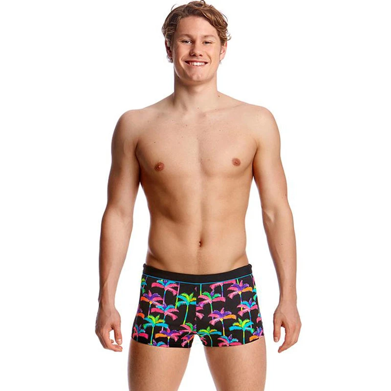 Funky Trunks - Palm Drive Mens Square Trunks 1 Funky Trunks - Palm Drive Mens Square Trunks