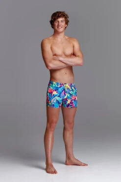 Funky Trunks - Palm Off - Mens Shorty Shorts -Funky Trunks funky trunks palm off mens shorty shorts 4