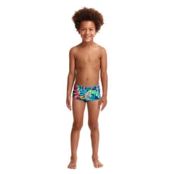 Funky Trunks - Palm Off - Toddler Boys Eco Printed Trunks -Funky Trunks funky trunks palm off toddler boys eco printed trunks 4