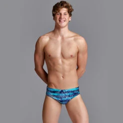 Funky Trunks - Palm Pilot - Mens Classic Briefs -Funky Trunks funky trunks palm pilot mens classic briefs 4