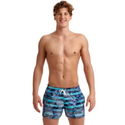 Funky Trunks - Palm Pilot - Mens Shorty Shorts Short