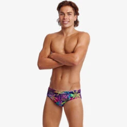 Funky Trunks - Palm Puppy - Mens Classic Briefs -Funky Trunks funky trunks palm puppy mens classic briefs 4