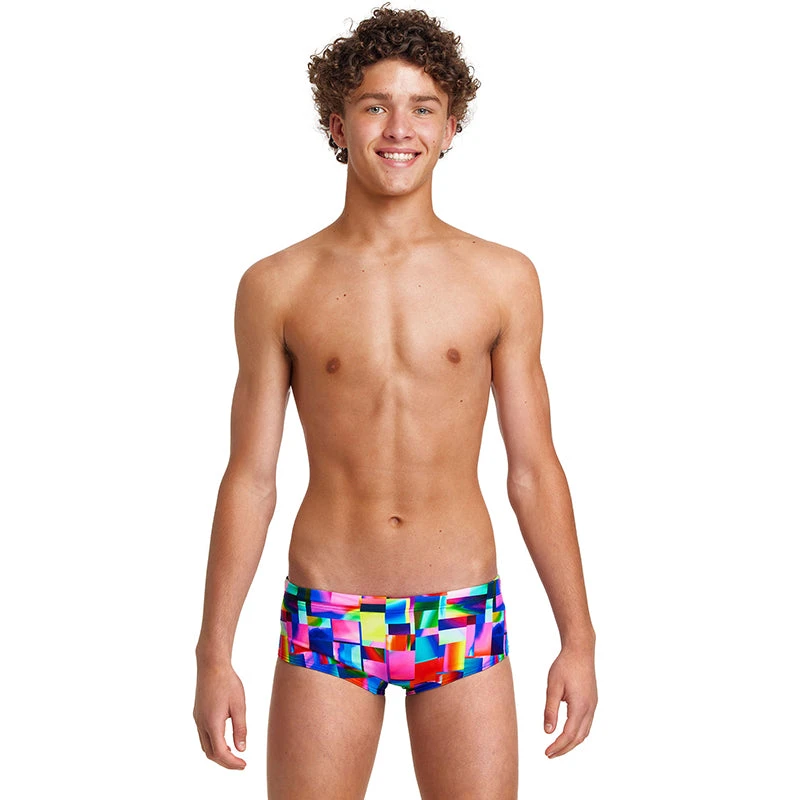 Funky Trunks - Patch Panels - Boys Sidewinder Trunks 1 Funky Trunks - Patch Panels - Boys Sidewinder Trunks