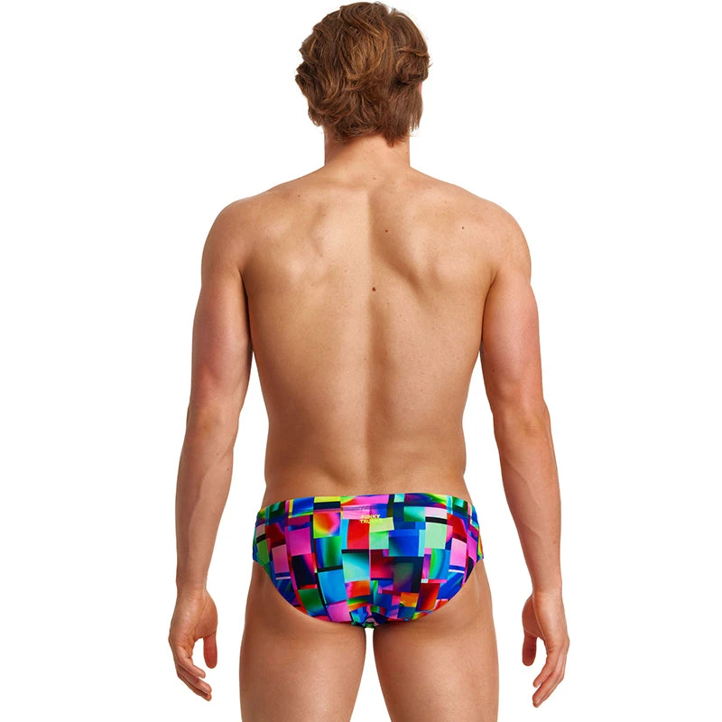 Funky Trunks - Patch Panels - Mens Classic Briefs 3 Funky Trunks - Patch Panels - Mens Classic Briefs - Image 3