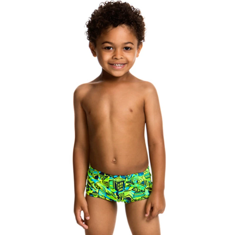 Funky Trunks - Petrol Pants Toddler Boys Trunks 1 Funky Trunks - Petrol Pants Toddler Boys Trunks