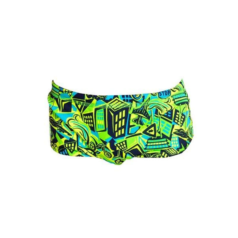 Funky Trunks - Petrol Pants Toddler Boys Trunks 2 Funky Trunks - Petrol Pants Toddler Boys Trunks - Image 2
