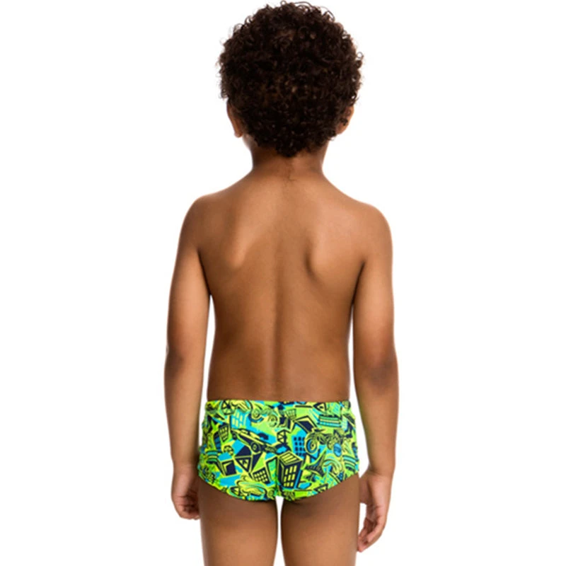 Funky Trunks - Petrol Pants Toddler Boys Trunks 3 Funky Trunks - Petrol Pants Toddler Boys Trunks - Image 3