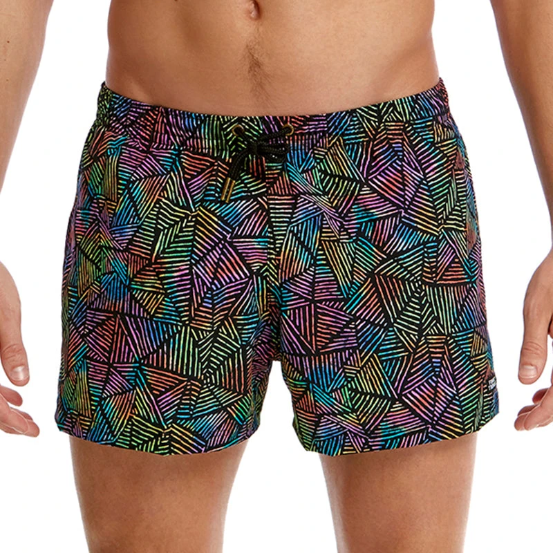 Funky Trunks - Poison Pop Mens Shorty Shorts Short 2 Funky Trunks - Poison Pop Mens Shorty Shorts Short - Image 2