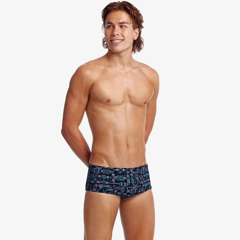 Funky Trunks - Pooped - Mens Eco Sidewinder Trunks 4 Funky Trunks - Pooped - Mens Eco Sidewinder Trunks - Image 4