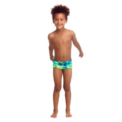 Funky Trunks - Pop Tropo - Toddler Boys Printed Trunks -Funky Trunks funky trunks pop tropo toddler boys printed trunks 4