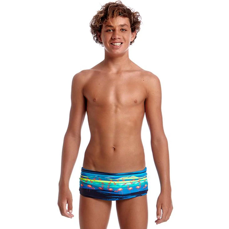 Funky Trunks - Prancercise - Boys Classic Trunks 1 Funky Trunks - Prancercise - Boys Classic Trunks
