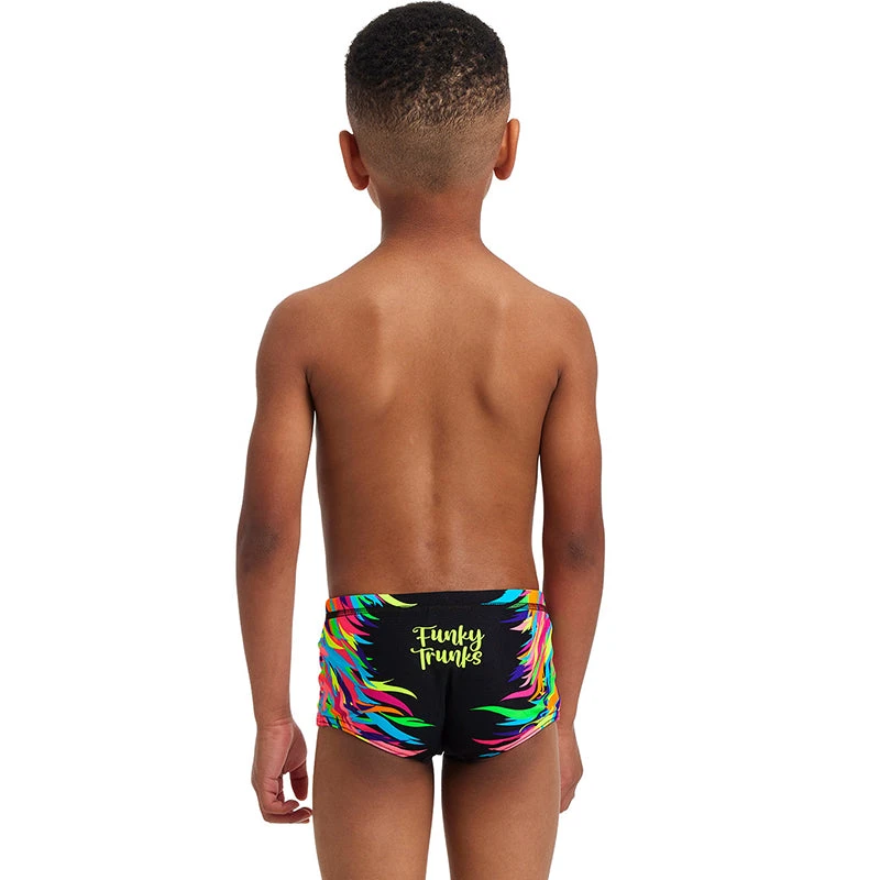 Funky Trunks - Pride Power - Toddler Boys Printed Trunks 2 Funky Trunks - Pride Power - Toddler Boys Printed Trunks - Image 2