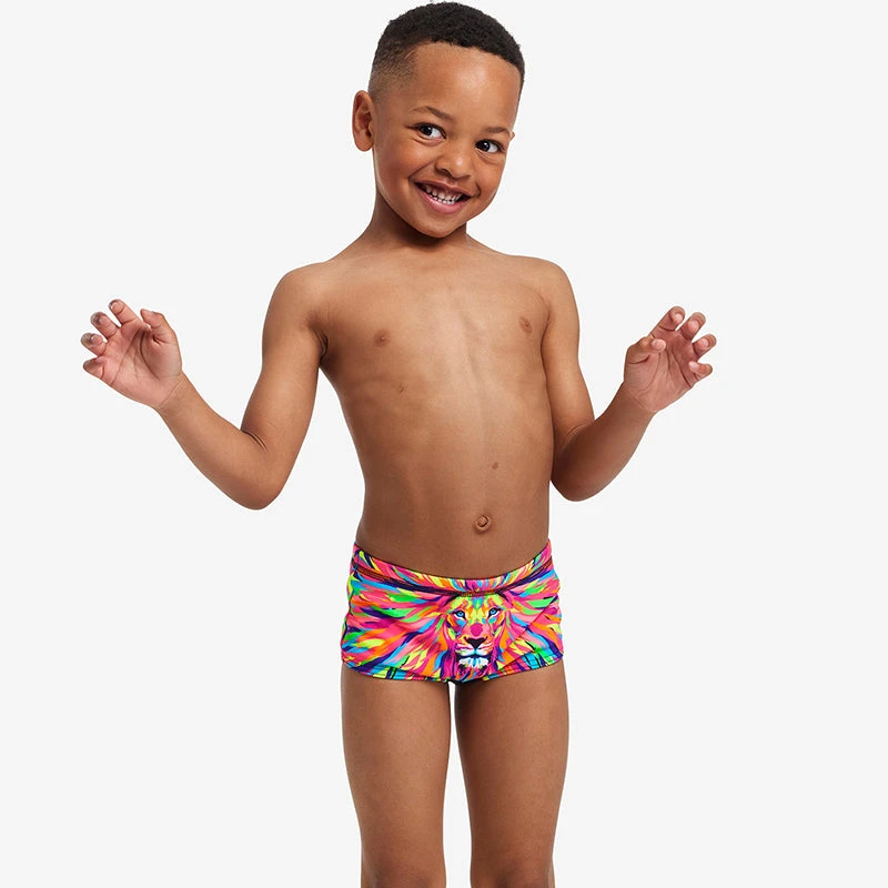 Funky Trunks - Pride Power - Toddler Boys Printed Trunks 3 Funky Trunks - Pride Power - Toddler Boys Printed Trunks - Image 3