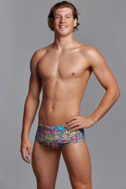 Funky Trunks - Prism Break - Mens Classic Trunks -Funky Trunks funky trunks prism break mens classic trunks 4