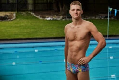 Funky Trunks - Prism Break - Mens Classic Trunks -Funky Trunks funky trunks prism break mens classic trunks 6