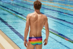 Funky Trunks - Rainbow Racer - Men's Classic Briefs -Funky Trunks funky trunks rainbow racer mens classic briefs 5