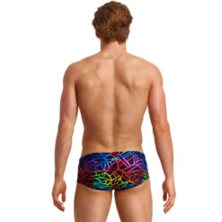 Funky Trunks - Rainbow Web - Mens Sidewinder Trunks -Funky Trunks funky trunks rainbow web mens sidewinder trunks 3