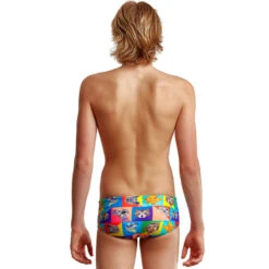 Funky Trunks - Rat Pack - Boys Sidewinder Trunks -Funky Trunks funky trunks rat pack boys sidewinder trunks 3