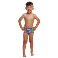 Funky Trunks - Rat Pack - Toddler Boys Printed Trunks -Funky Trunks funky trunks rat pack toddler boys printed trunks 4