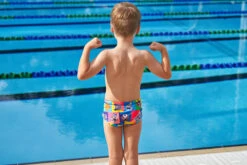 Funky Trunks - Rat Pack - Toddler Boys Printed Trunks -Funky Trunks funky trunks rat pack toddler boys printed trunks 6