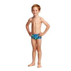 Funky Trunks - Rock Steady Toddler Boys Printed Trunk -Funky Trunks funky trunks rock steady boys toddler printed trunk 4