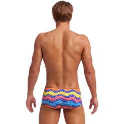Funky Trunks - Rocky Wave - Mens Sidewinder Trunks -Funky Trunks funky trunks rocky wave mens sidewinder trunks 3