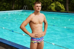 Funky Trunks - Rocky Wave - Mens Sidewinder Trunks -Funky Trunks funky trunks rocky wave mens sidewinder trunks 7