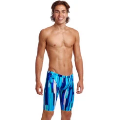 Funky Trunks - Roller Paint - Mens Training Jammers -Funky Trunks funky trunks roller paint mens training jammers 4