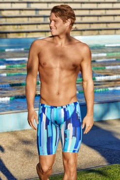 Funky Trunks - Roller Paint - Mens Training Jammers -Funky Trunks funky trunks roller paint mens training jammers 6